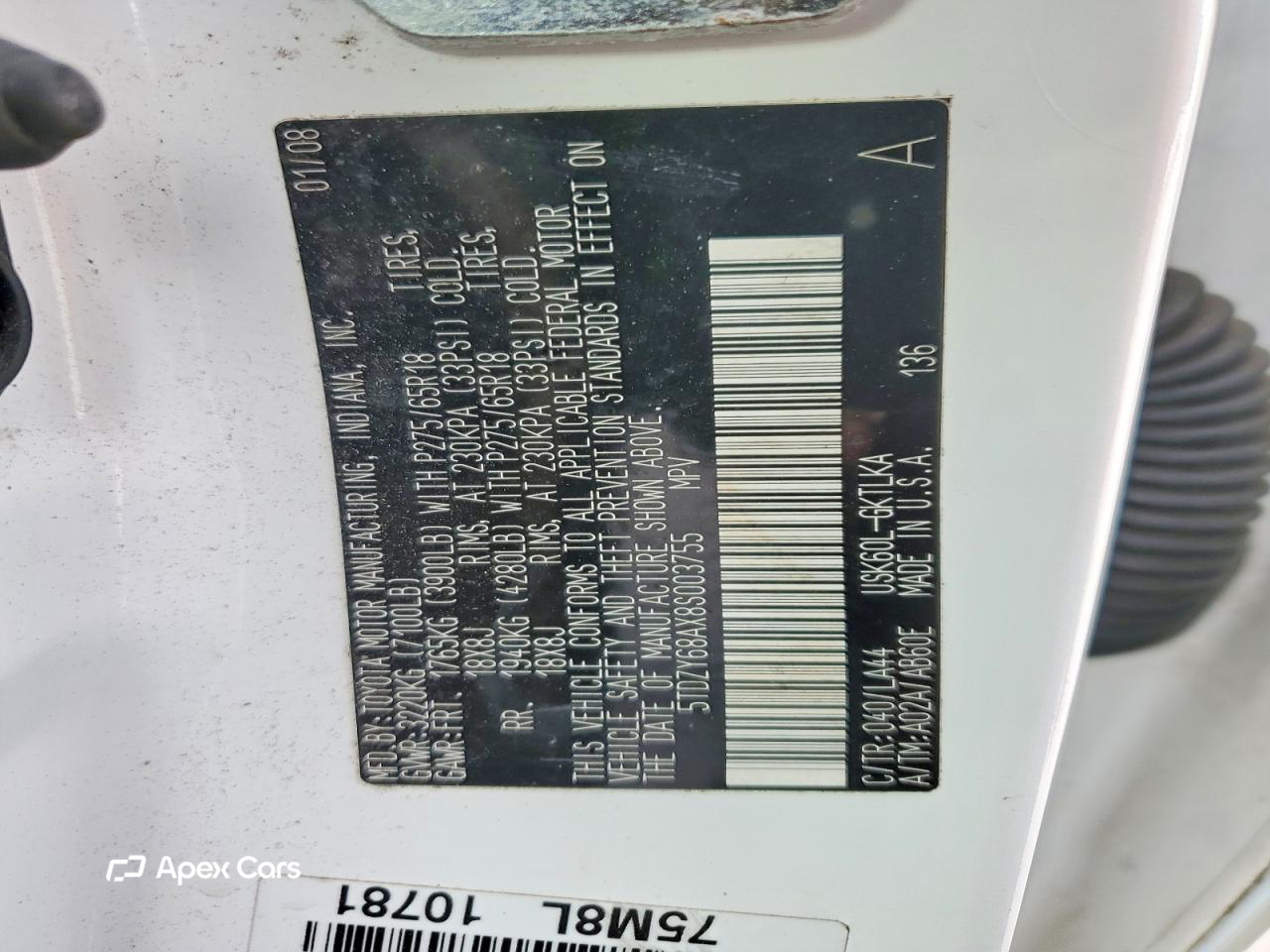Toyota Sequoia 2008