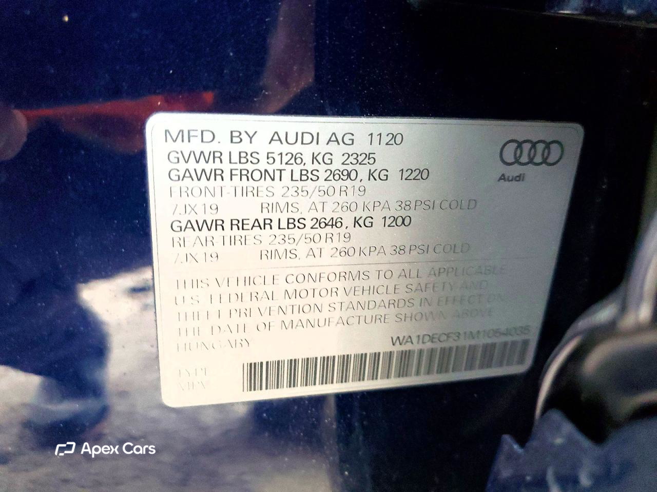 Audi Q3 2021