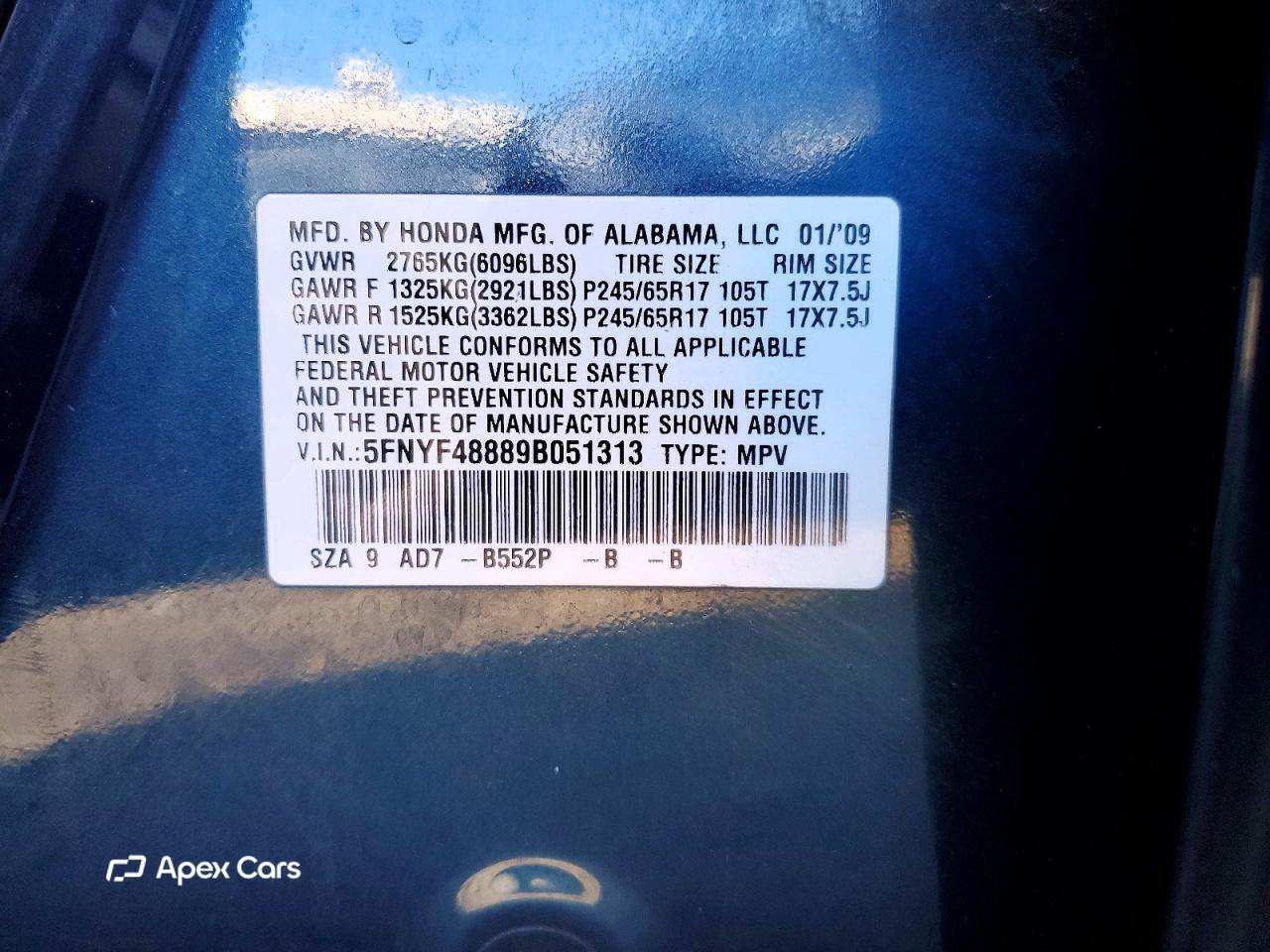 Honda Pilot 2009
