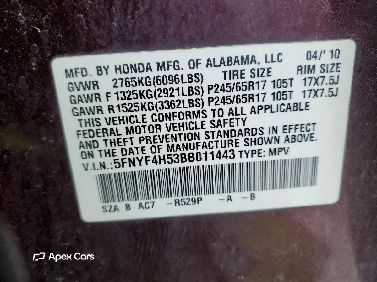 Honda Pilot 2011