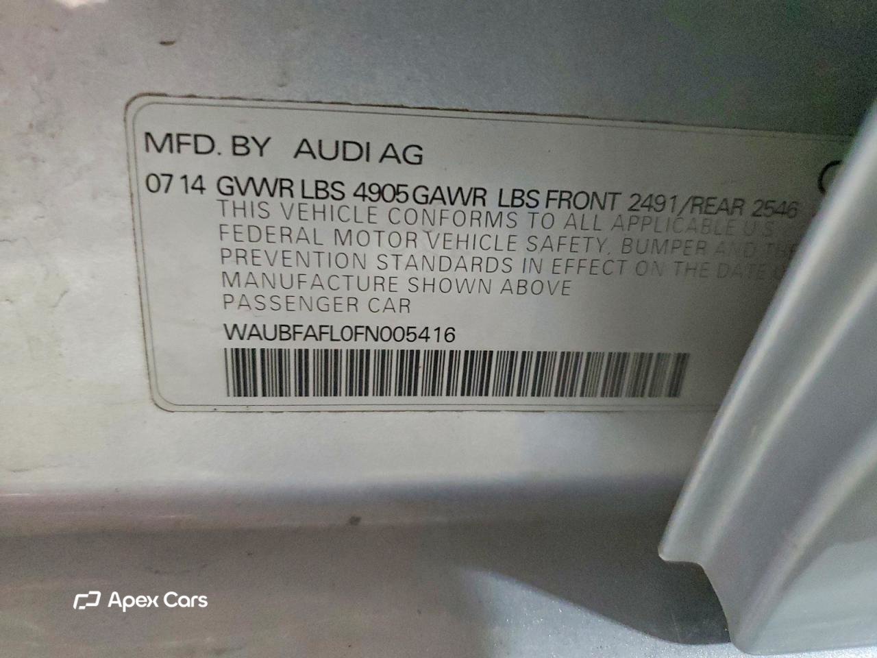Audi A4 2015