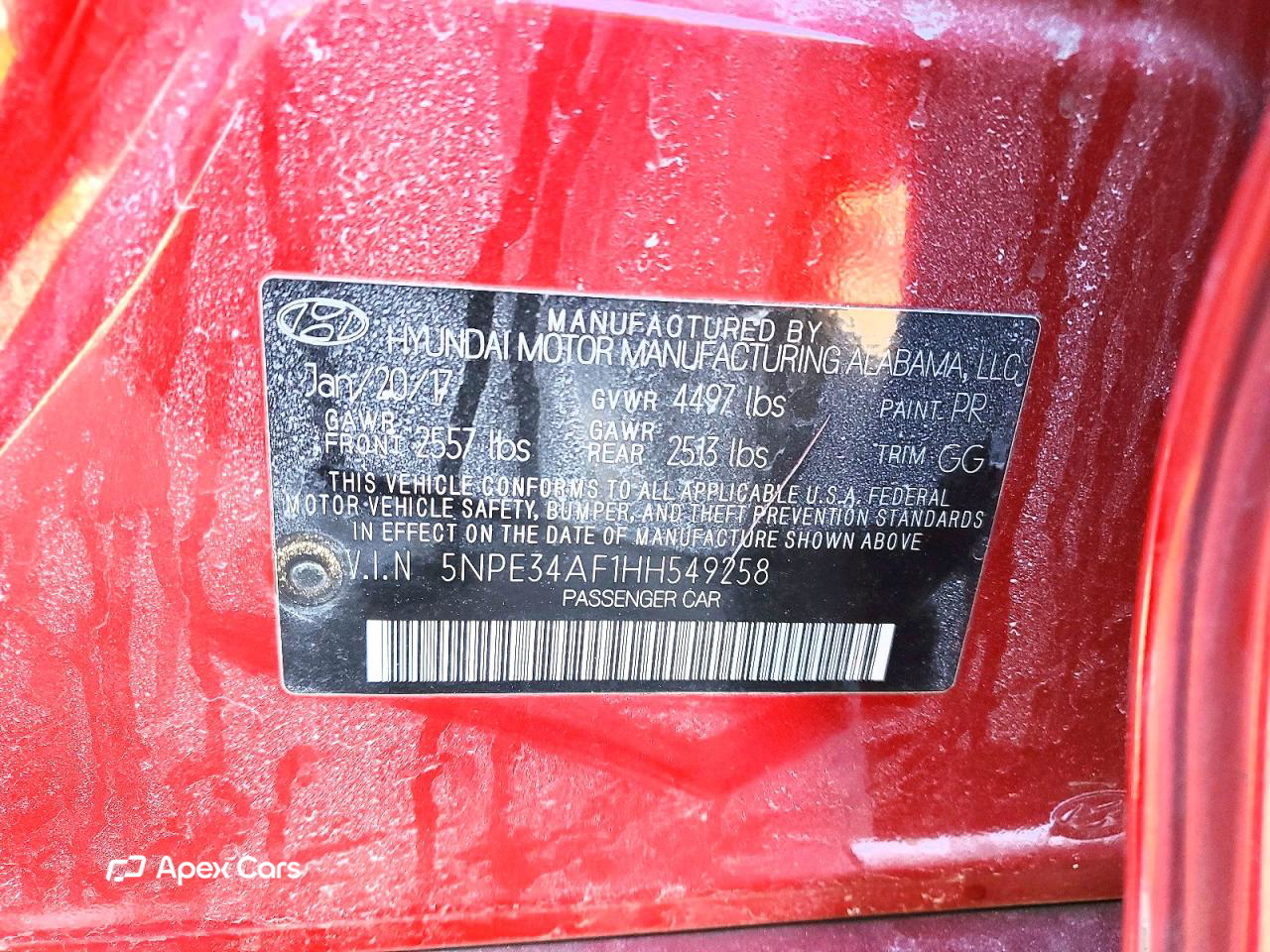 Hyundai Sonata 2017