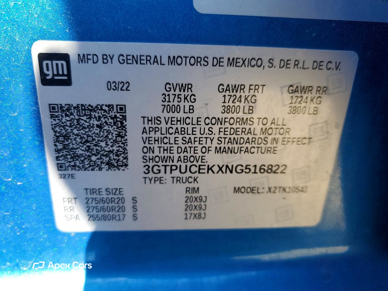 GMC Sierra 2022
