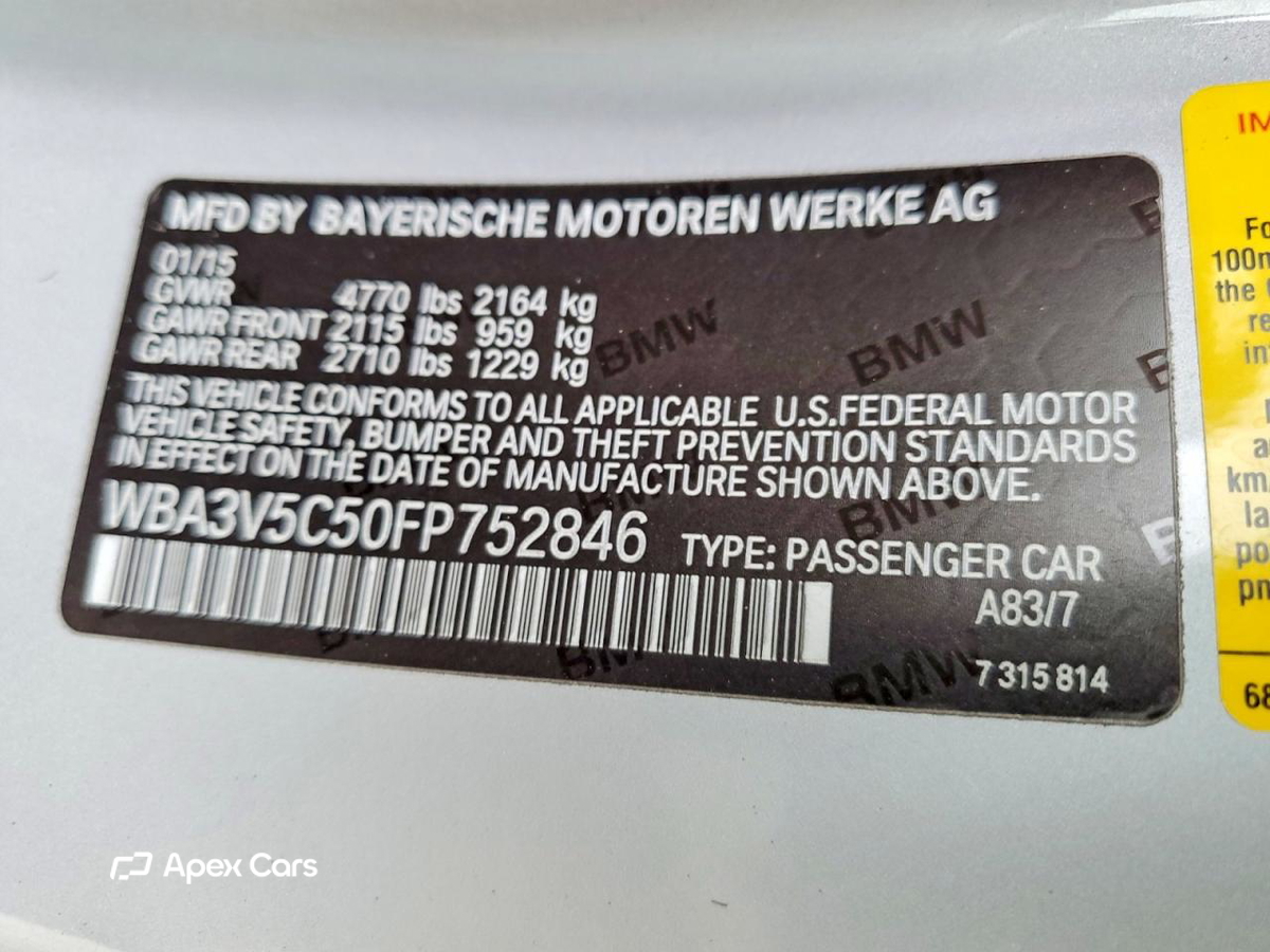 BMW Series 4 2015