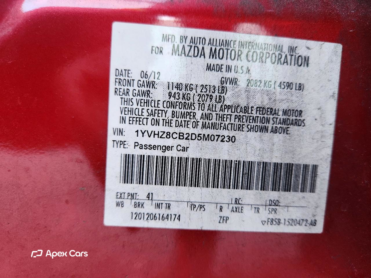 Mazda 6 2013
