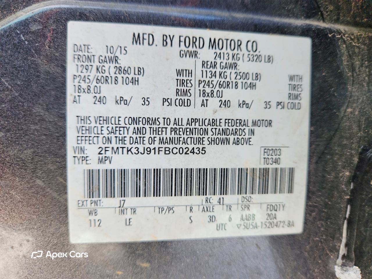 Ford Edge 2015