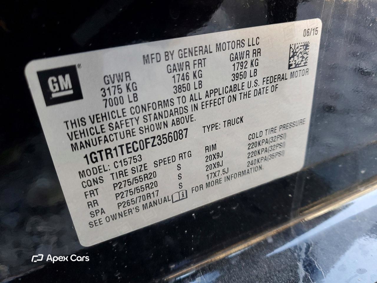 GMC Sierra 2015