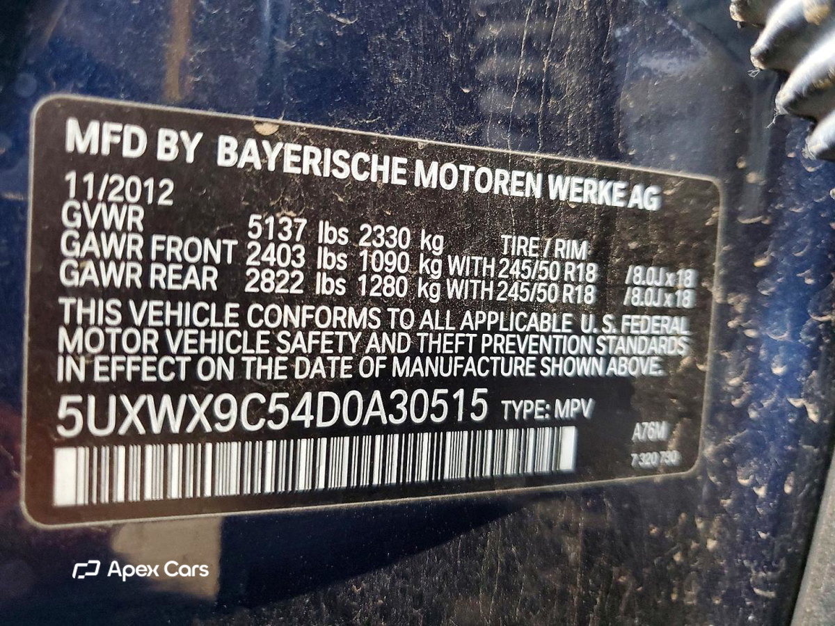 BMW X3 2013