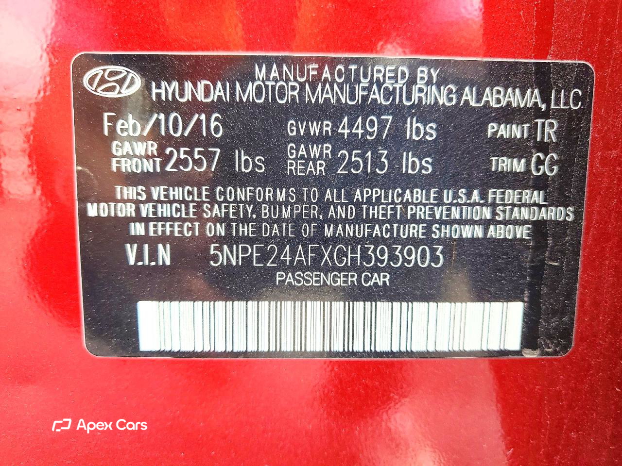 Hyundai Sonata 2016