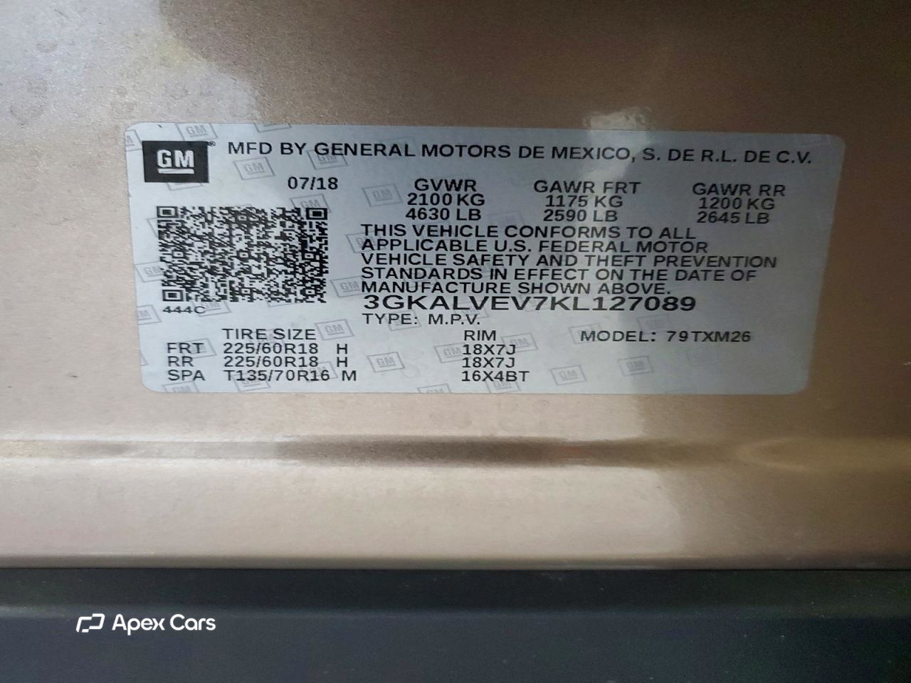 GMC Terrain 2019