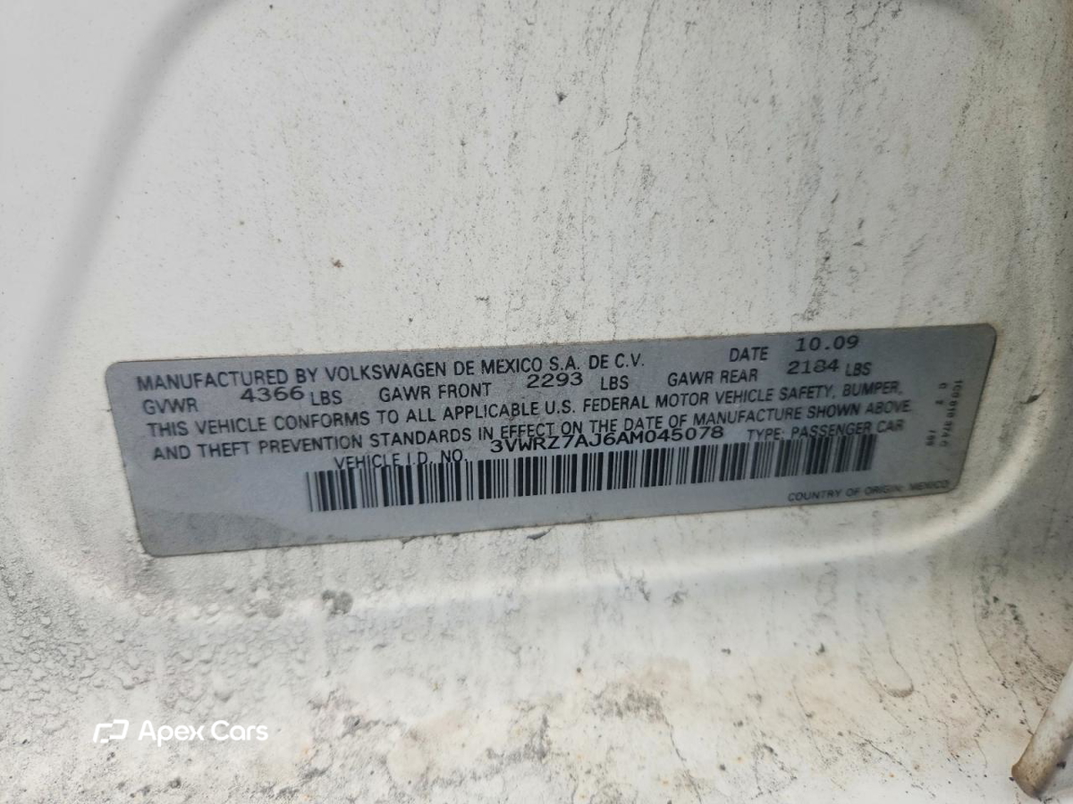 Volkswagen Jetta 2010