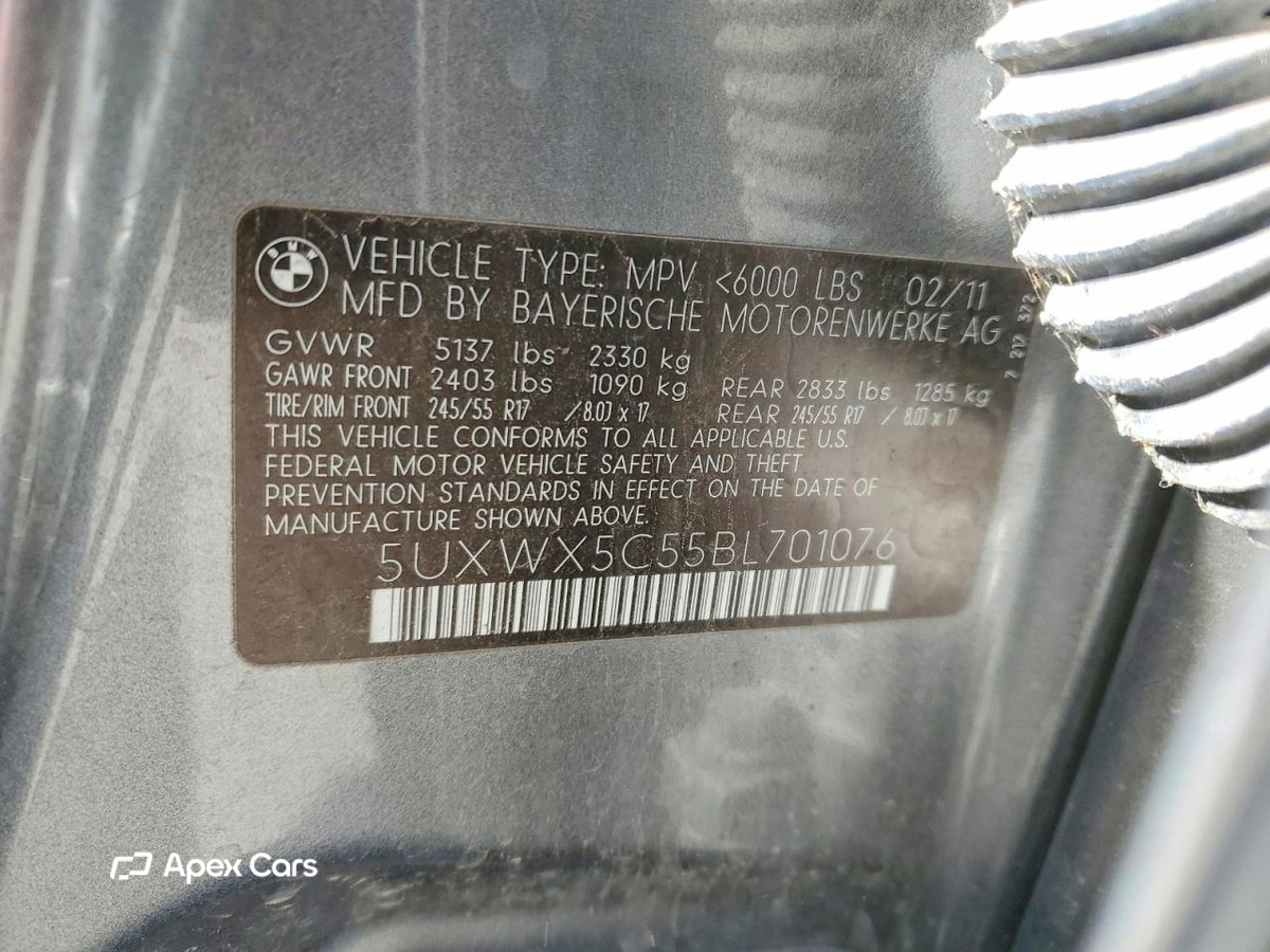 BMW X3 2011