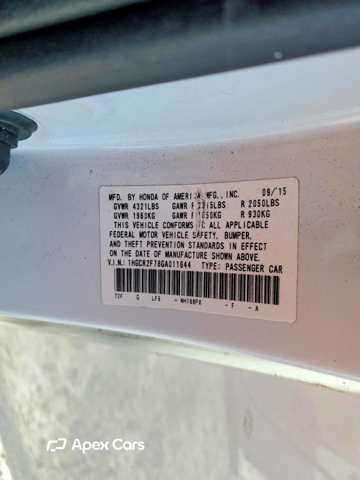 Honda Accord 2016