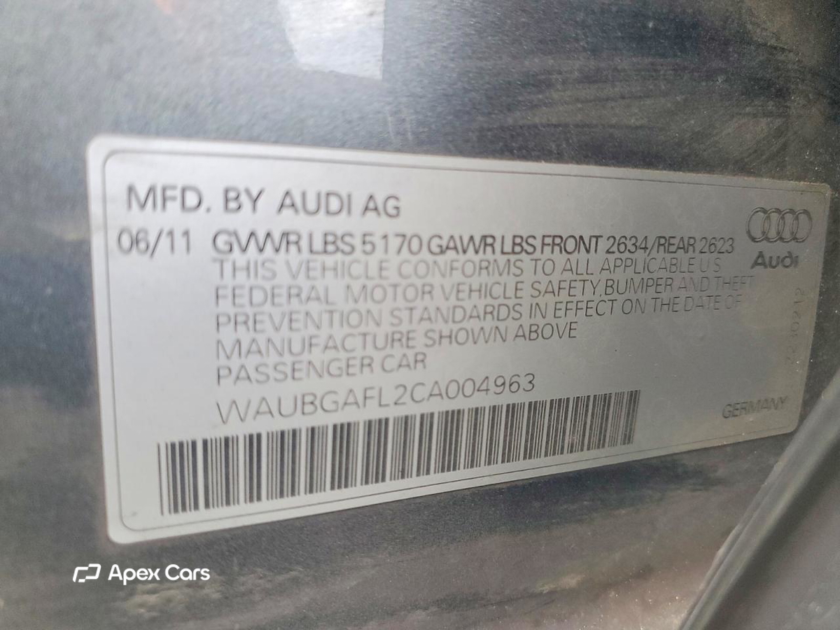 Audi RS4 2012