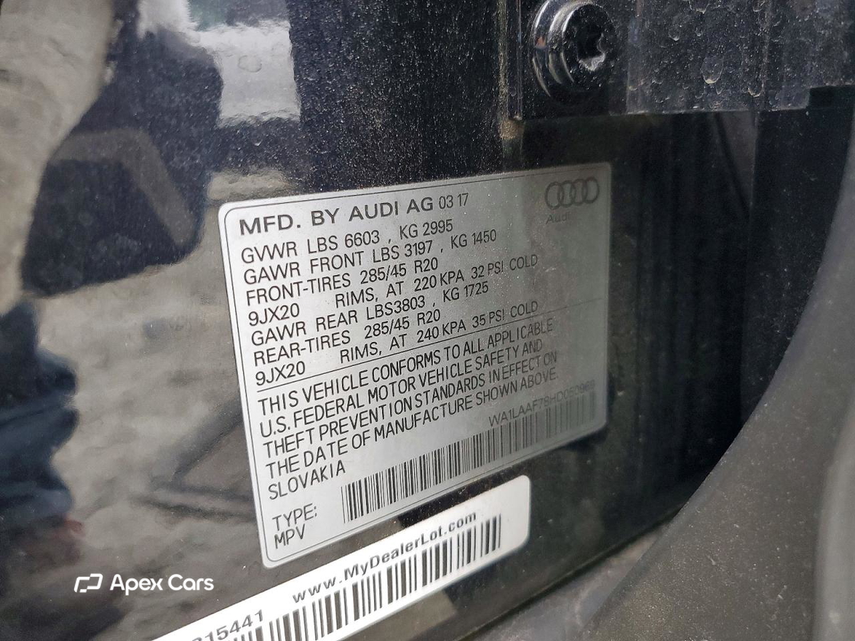 Audi Q7 2017