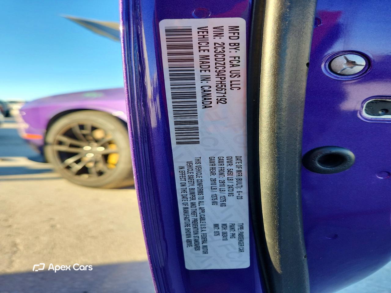 Dodge Challenger 2023