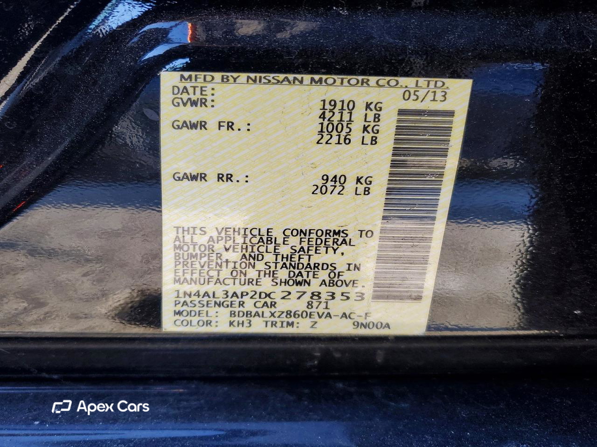 Nissan Altima 2013