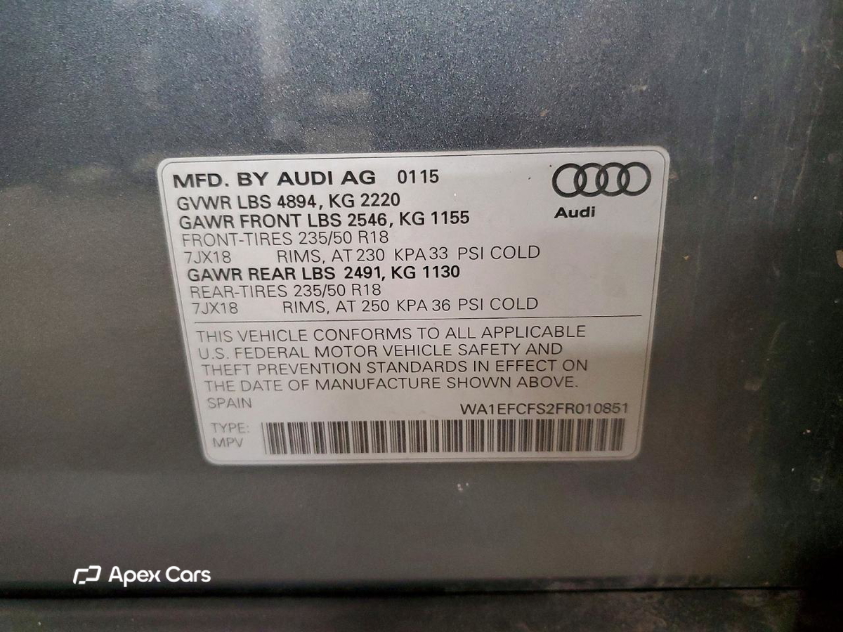 Audi Q3 2015