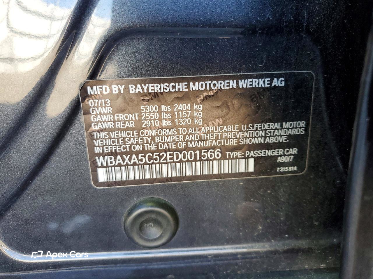BMW Series 5 2014