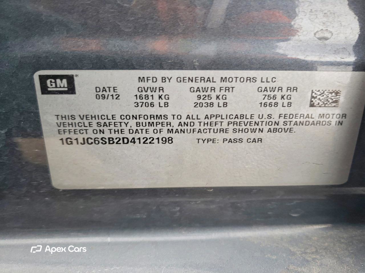 Chevrolet Sonic 2013