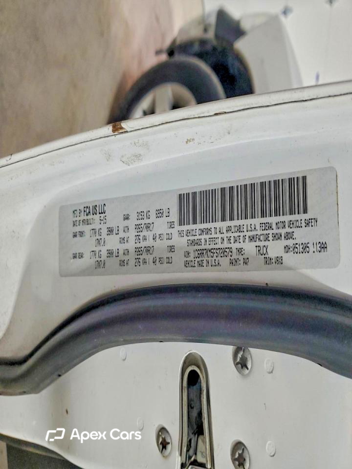 RAM 1500 2015