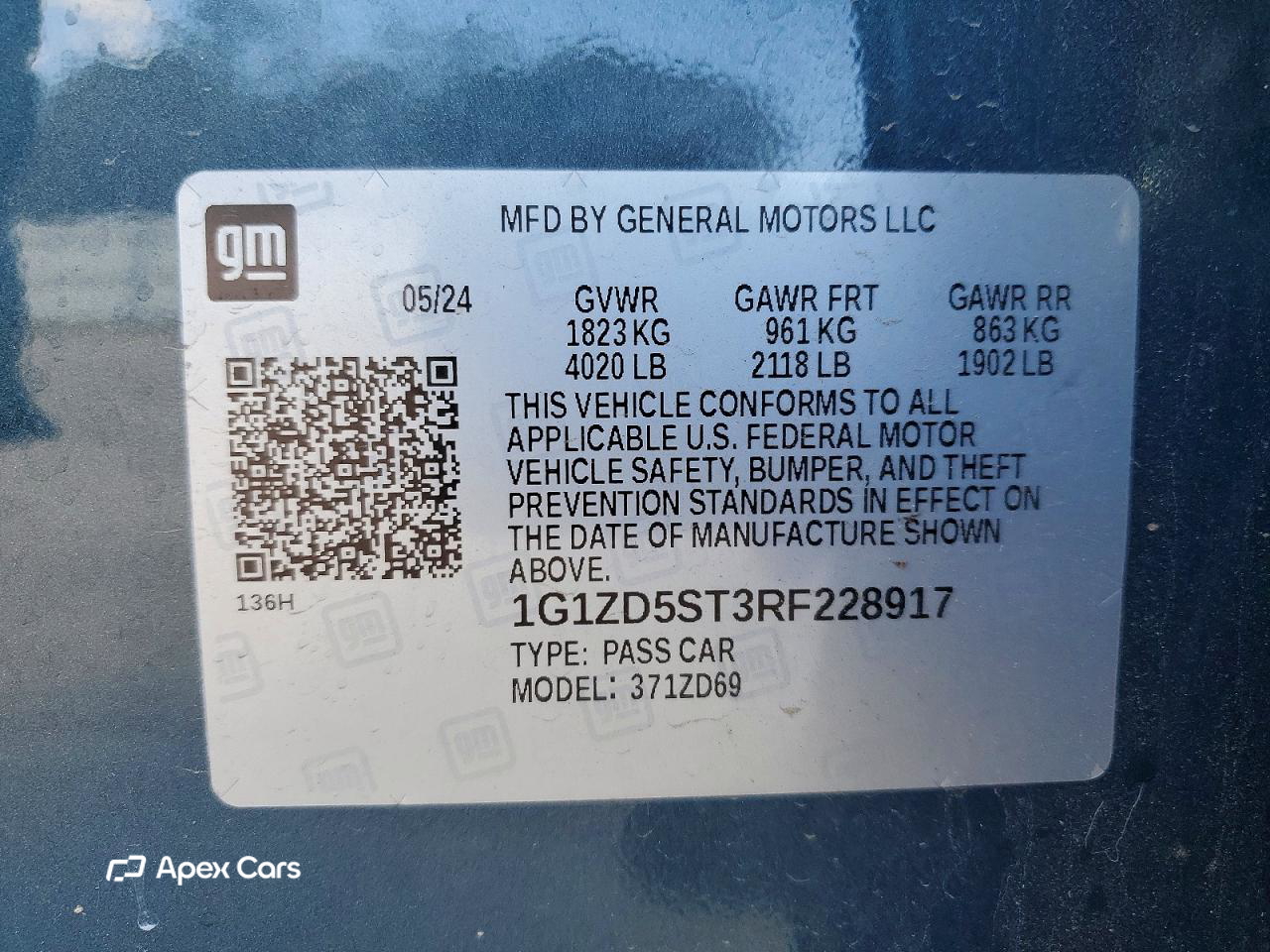 Chevrolet Malibu 2024