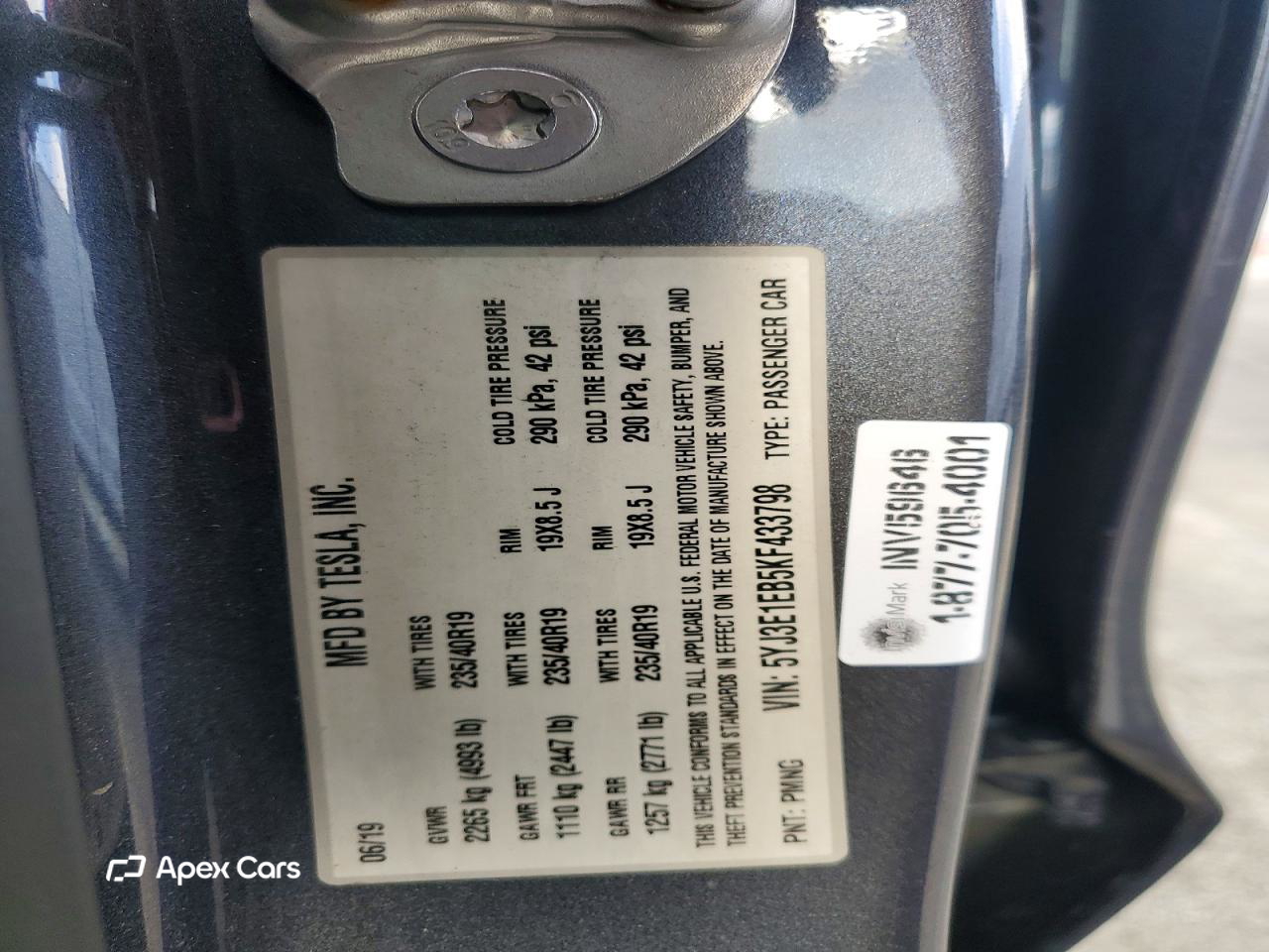 Tesla Model 3 2019