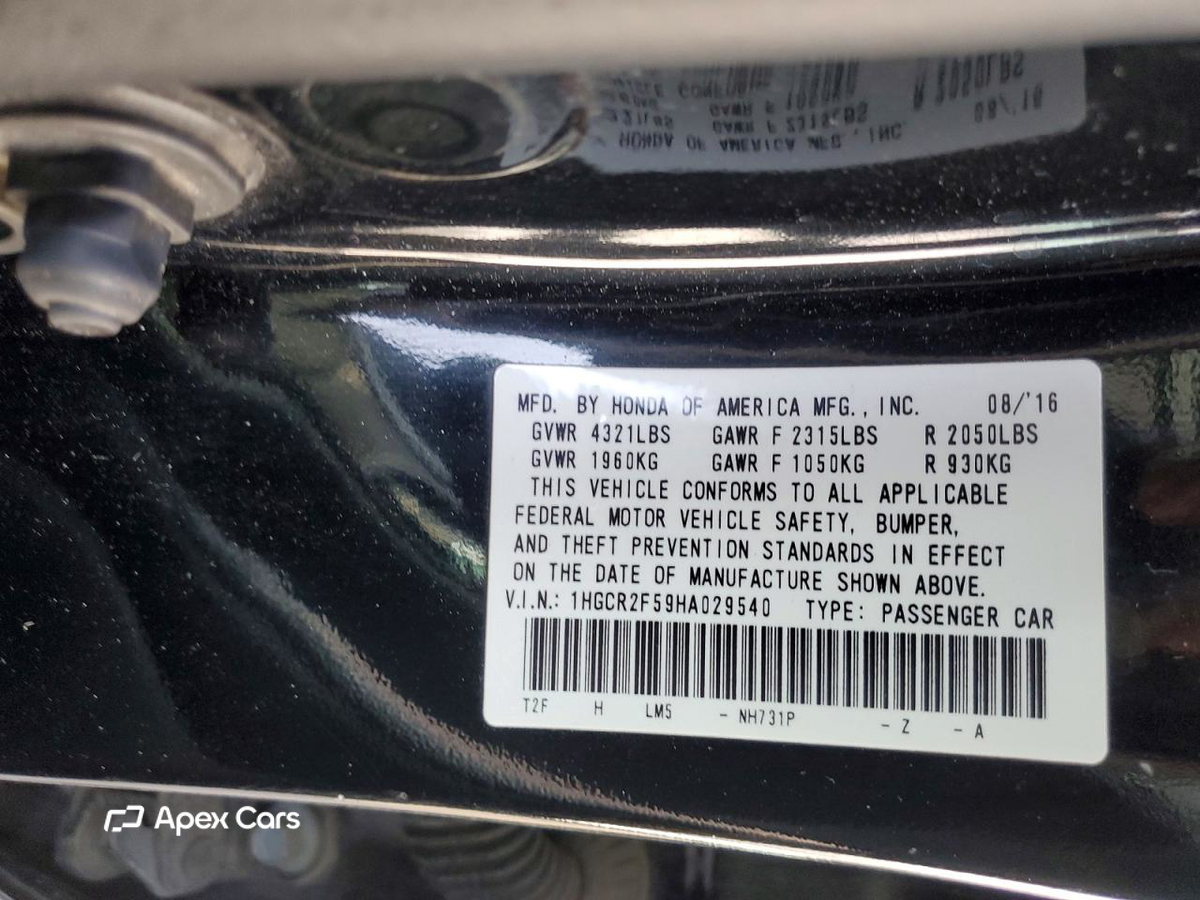 Honda Accord 2017