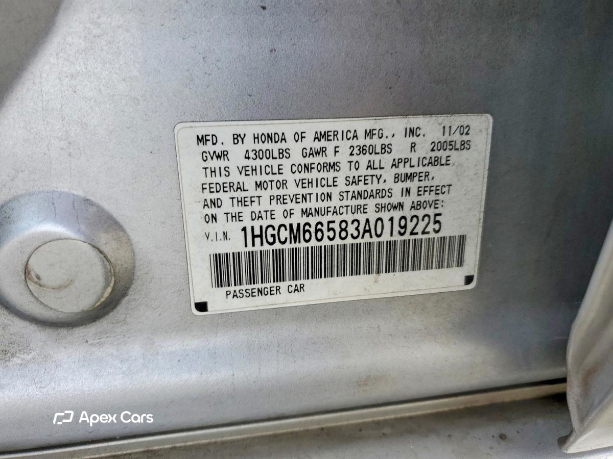 Honda Accord 2003