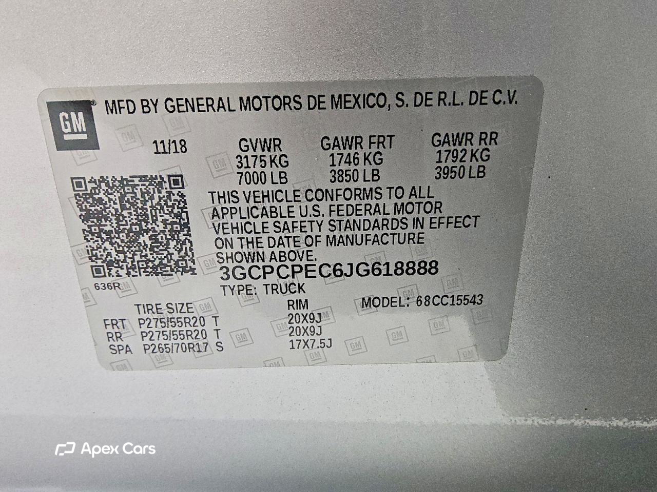 Chevrolet Silverado 2018