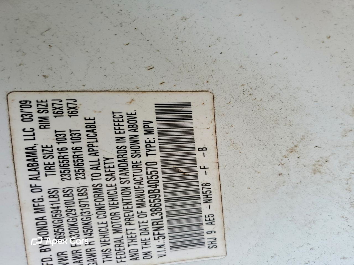 Honda Odyssey 2009