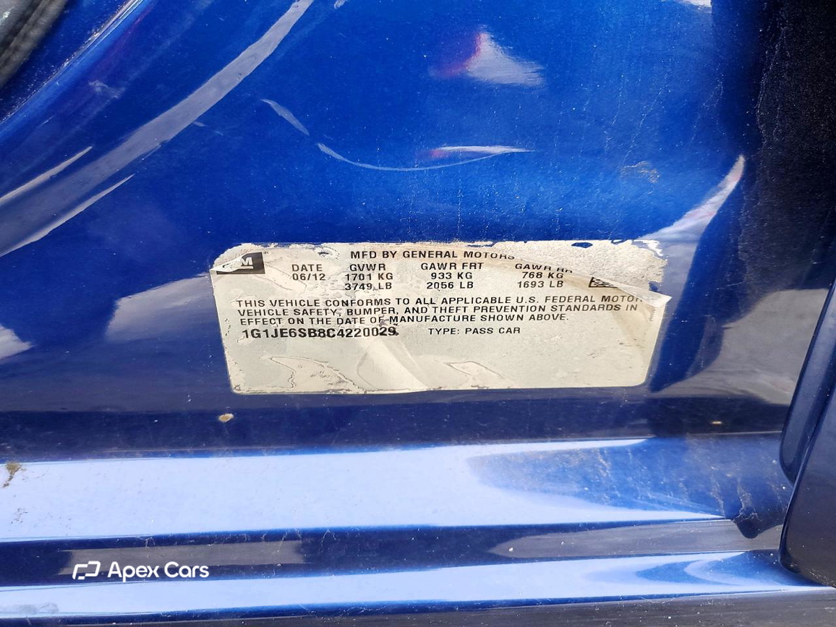 Chevrolet Sonic 2012