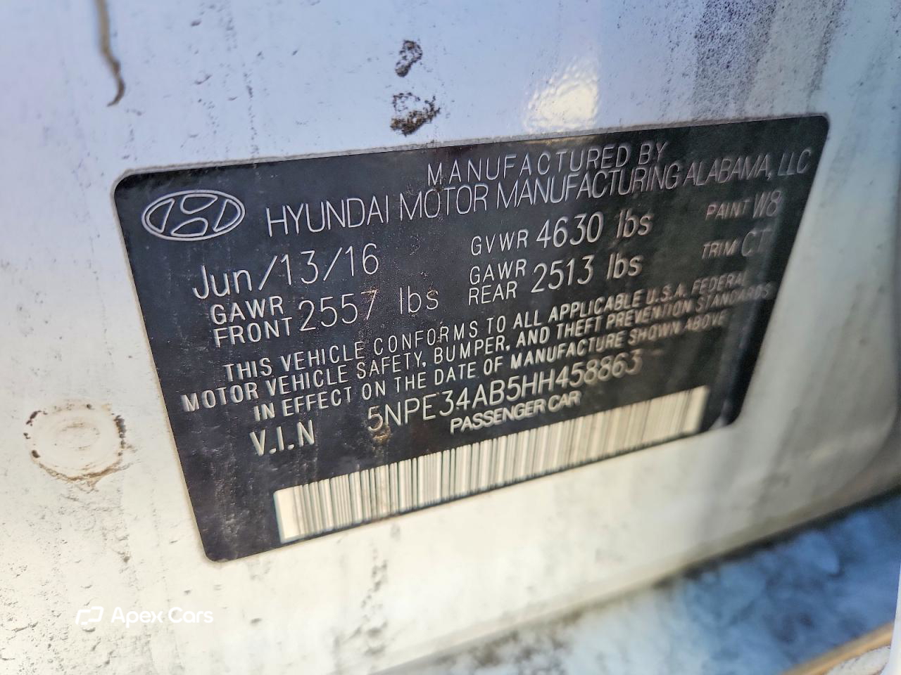 Hyundai Sonata 2017