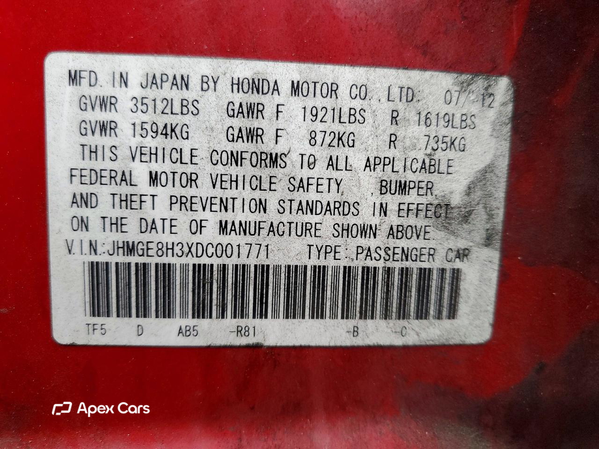 Honda Fit 2013