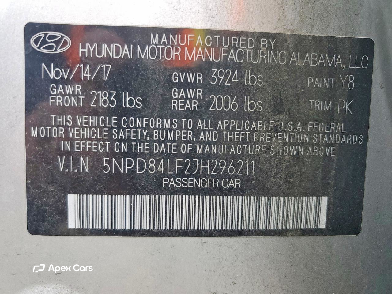 Hyundai Elantra 2018