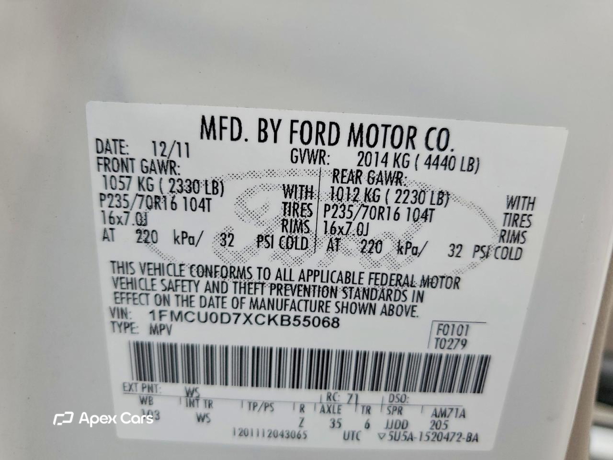 Ford Escape 2012