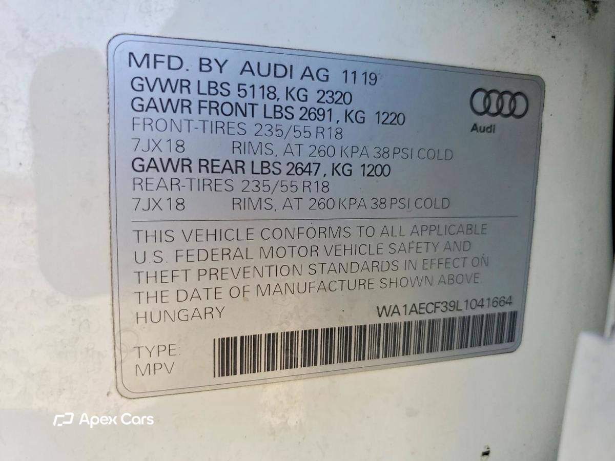Audi Q3 2020