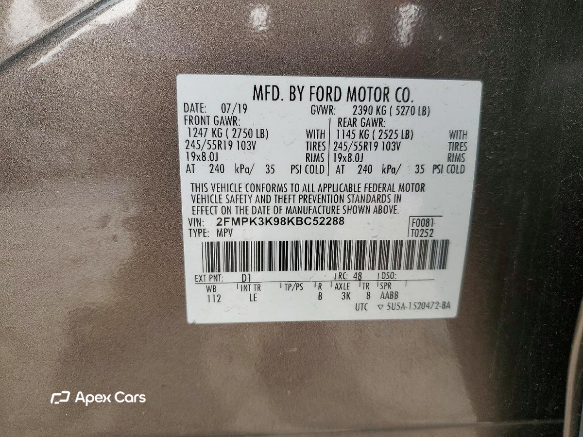 Ford Edge 2019