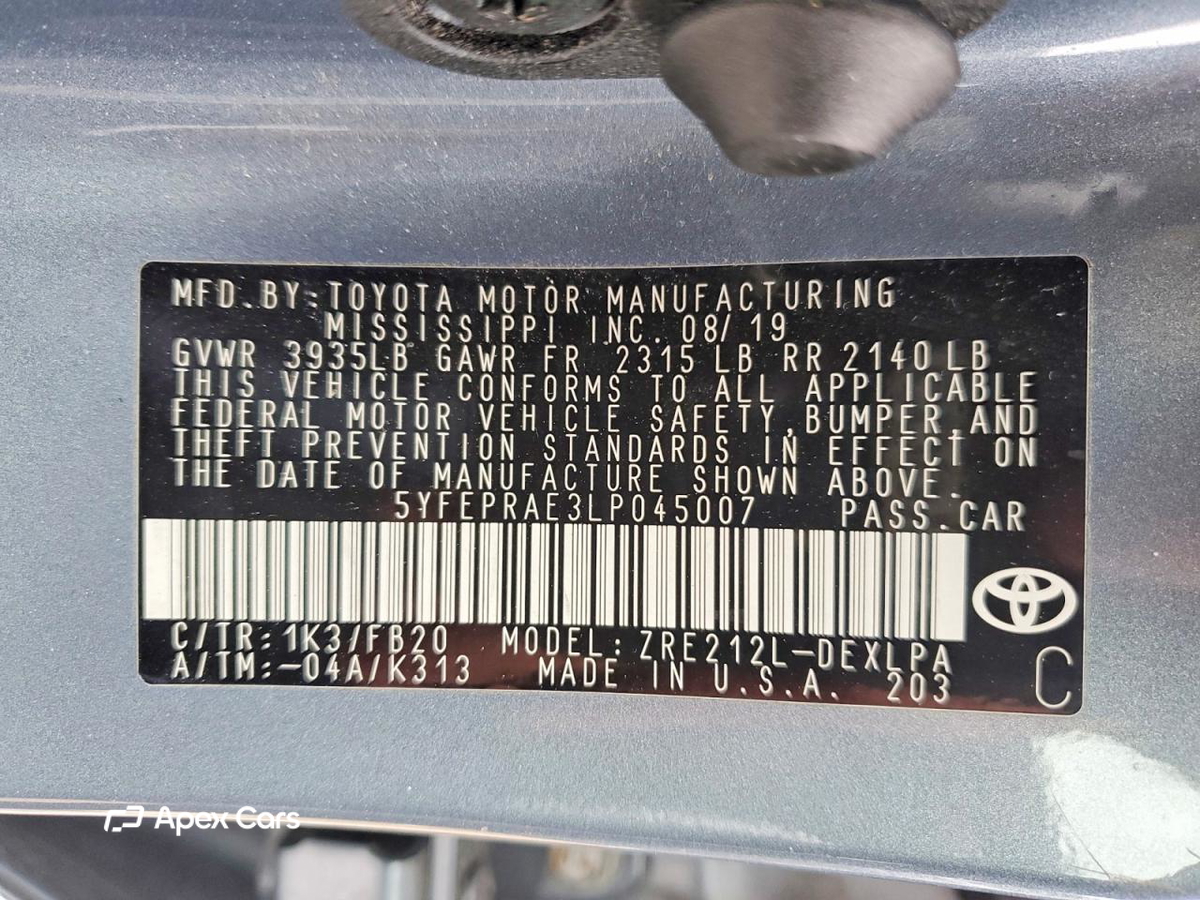Toyota Corolla 2020