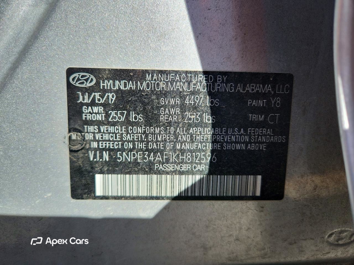 Hyundai Sonata 2019