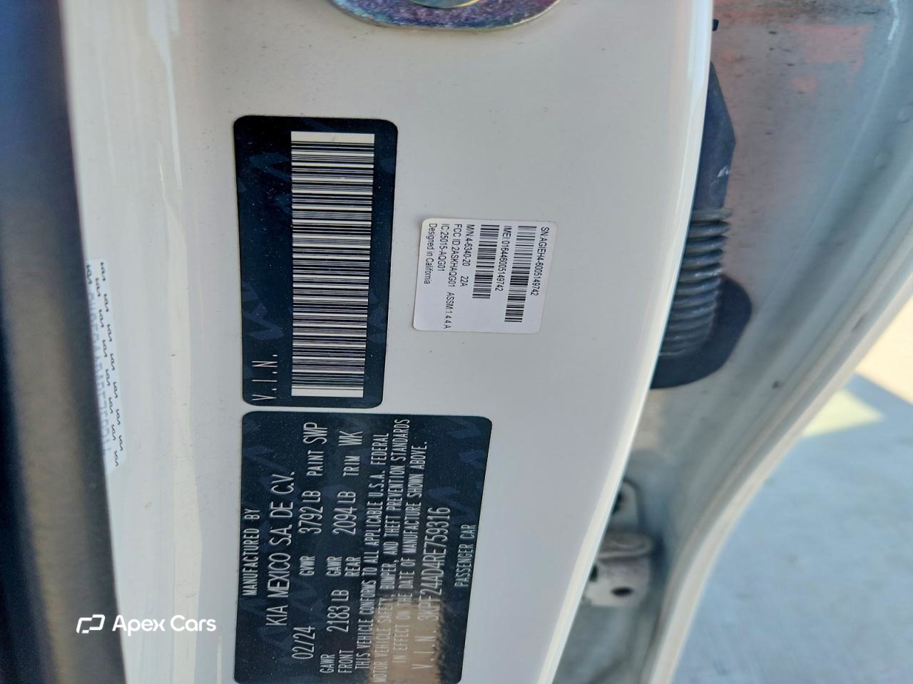 Kia Forte 2024