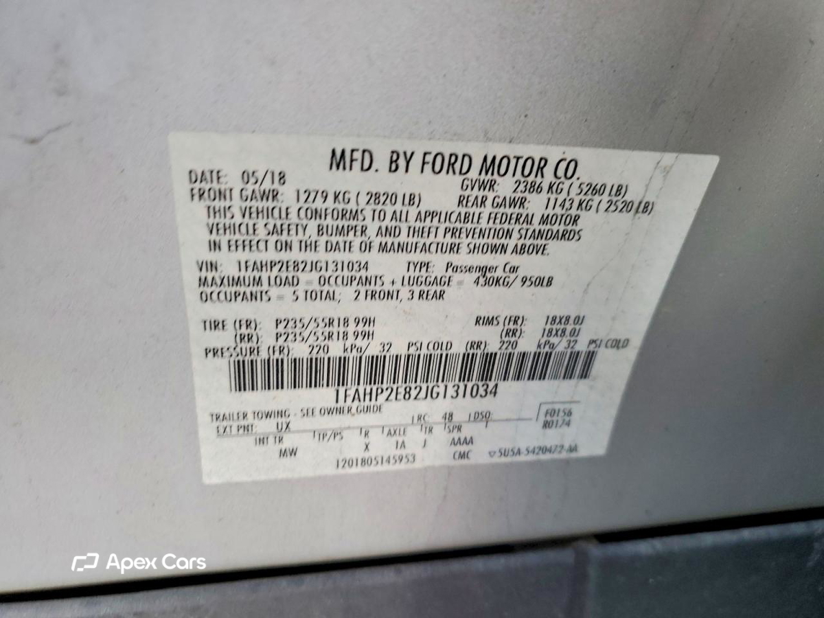 Ford Taurus 2018