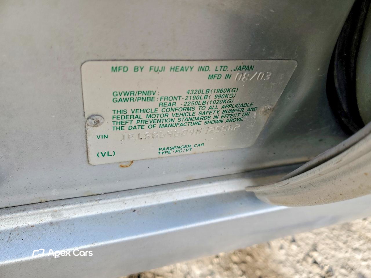 Subaru Forester 2004