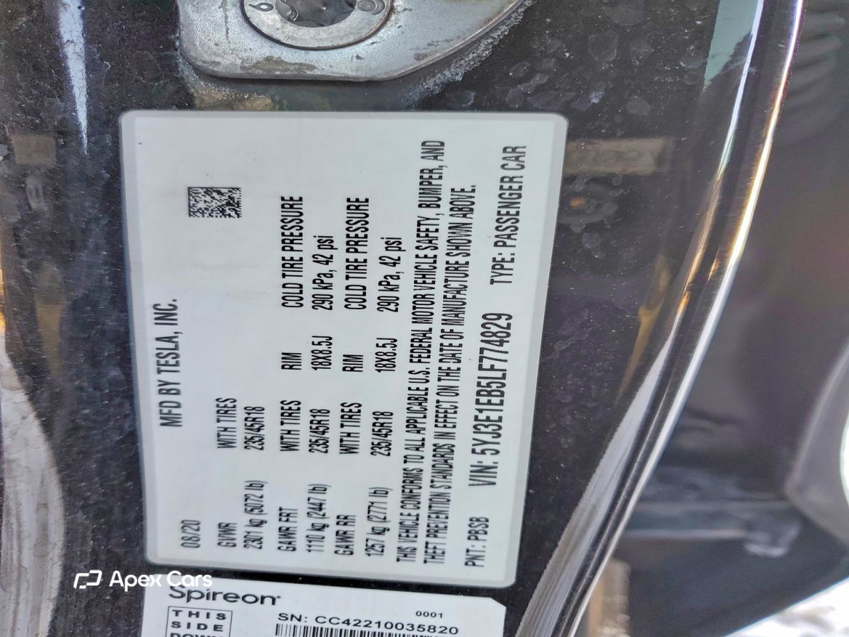 Tesla Model 3 2020
