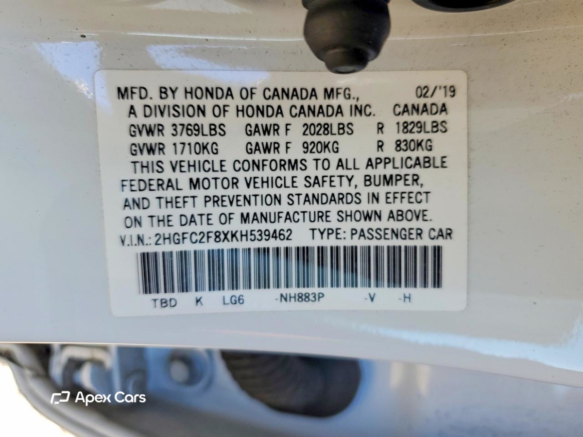 Honda Civic 2019