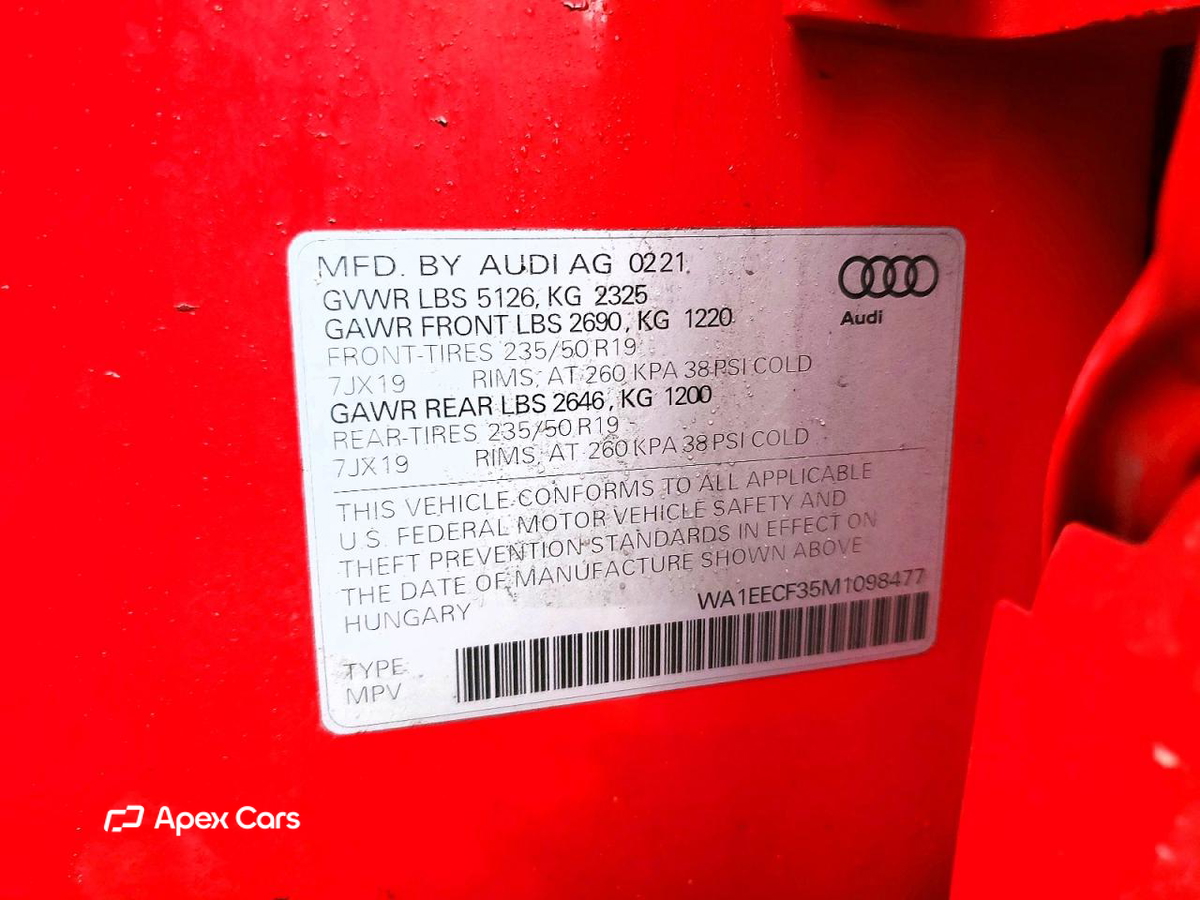 Audi Q3 2021