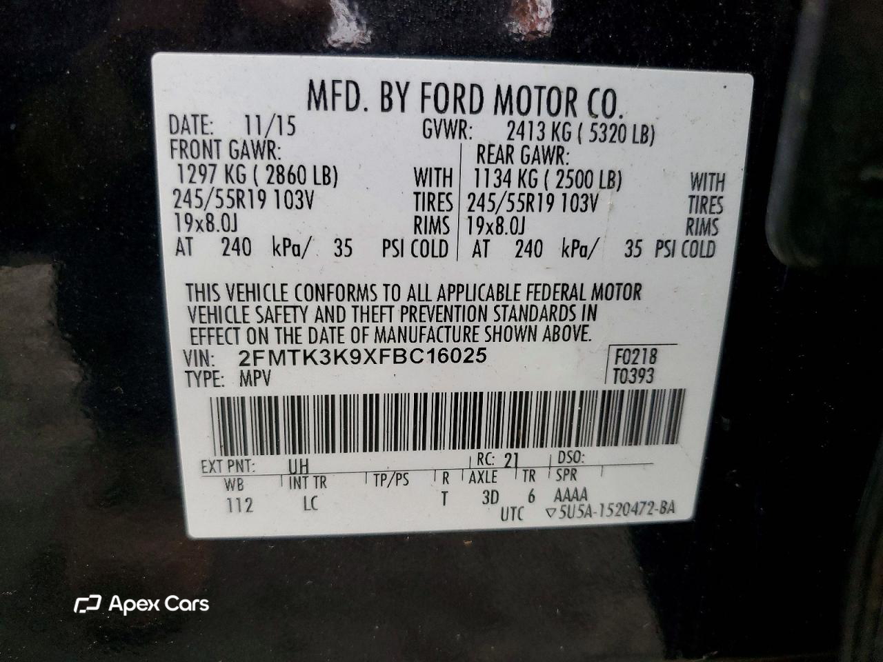 Ford Edge 2015