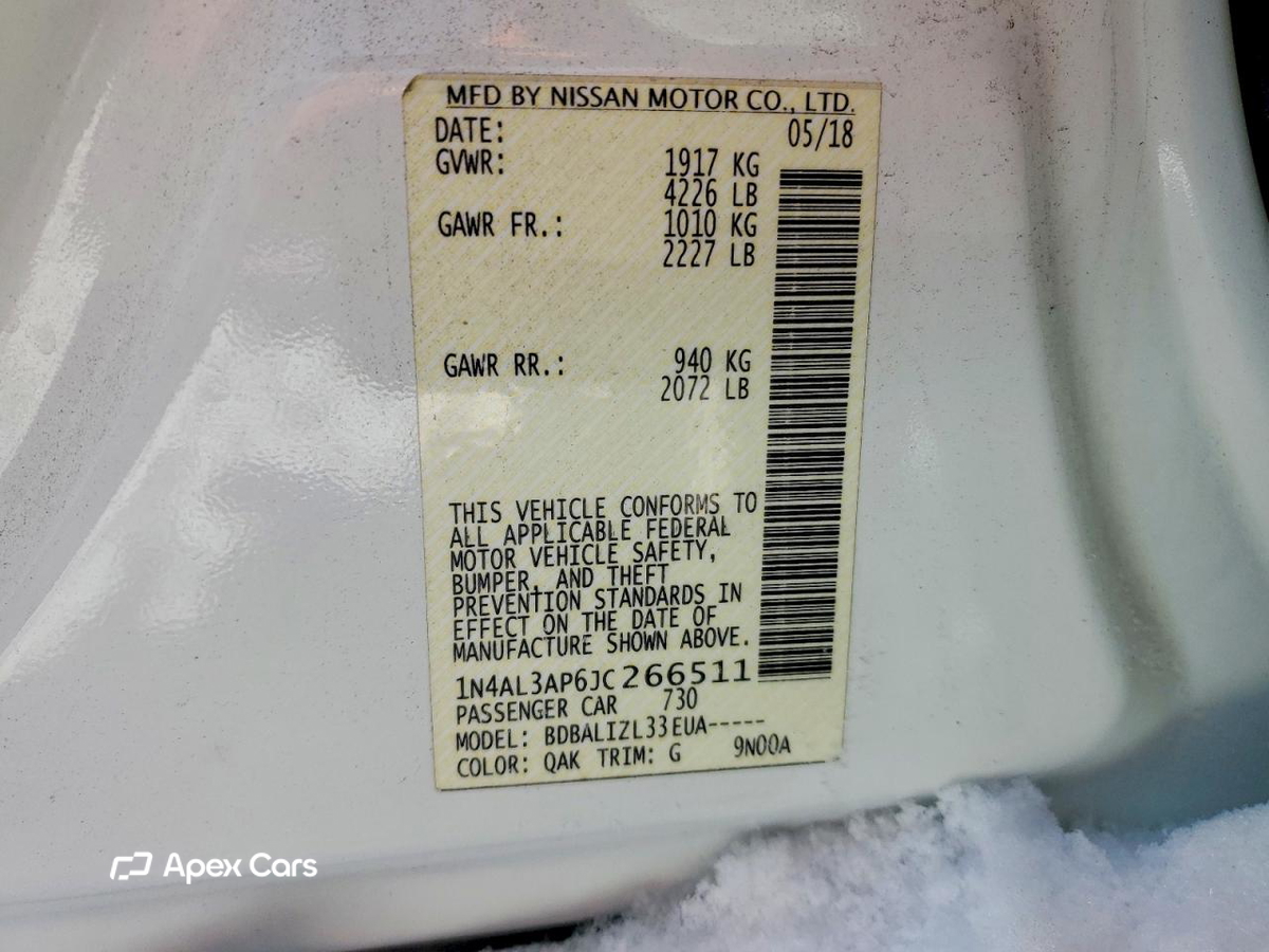 Nissan Altima 2018
