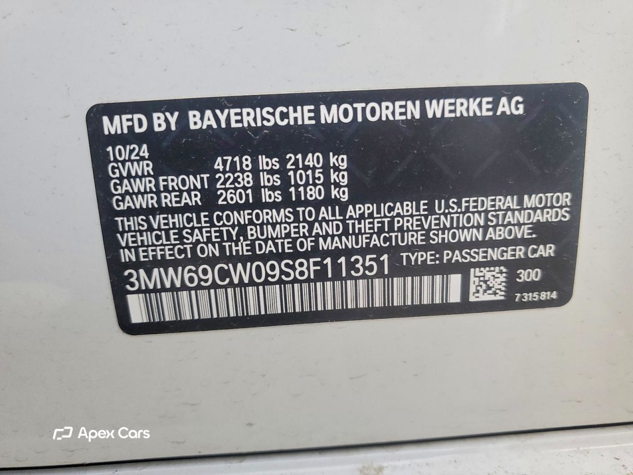BMW Series 3 2025