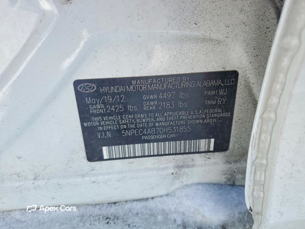 Hyundai Sonata 2013